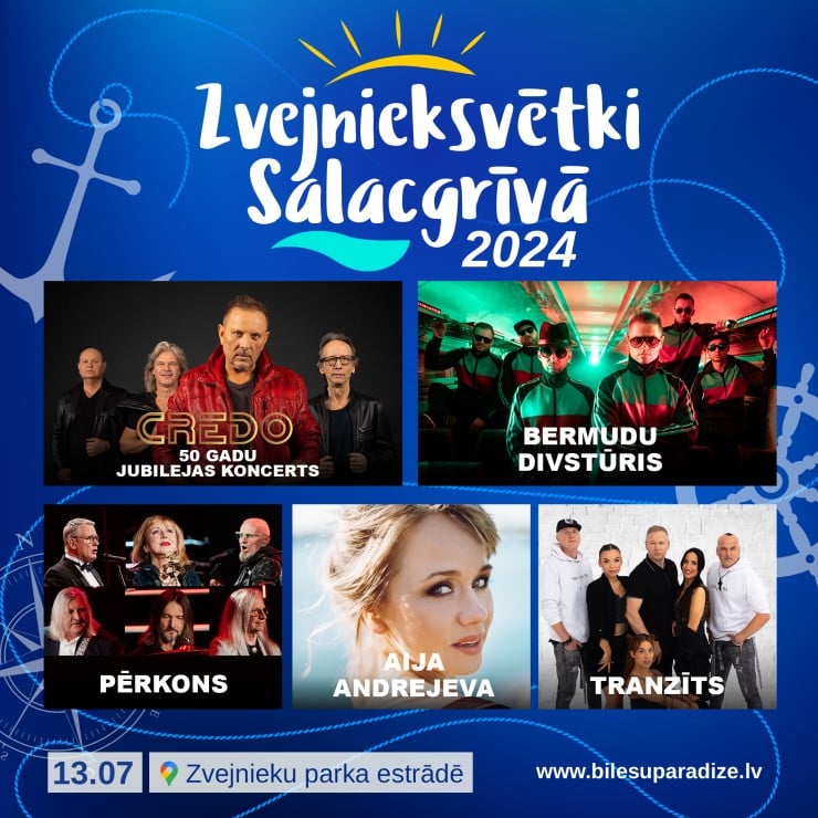 Izrādes "Zvejnieksvētki Salacgrīvā 2024" attels