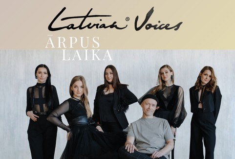 Izrādes "Latvian Voices. Ārpus Laika." attels