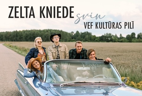 Izrādes "ZELTA KNIEDE svin..." attels