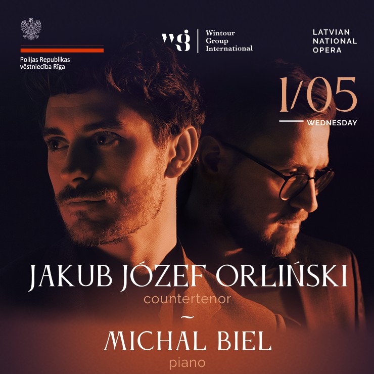 Izrādes "Jakub Jozef Orlinski" attels