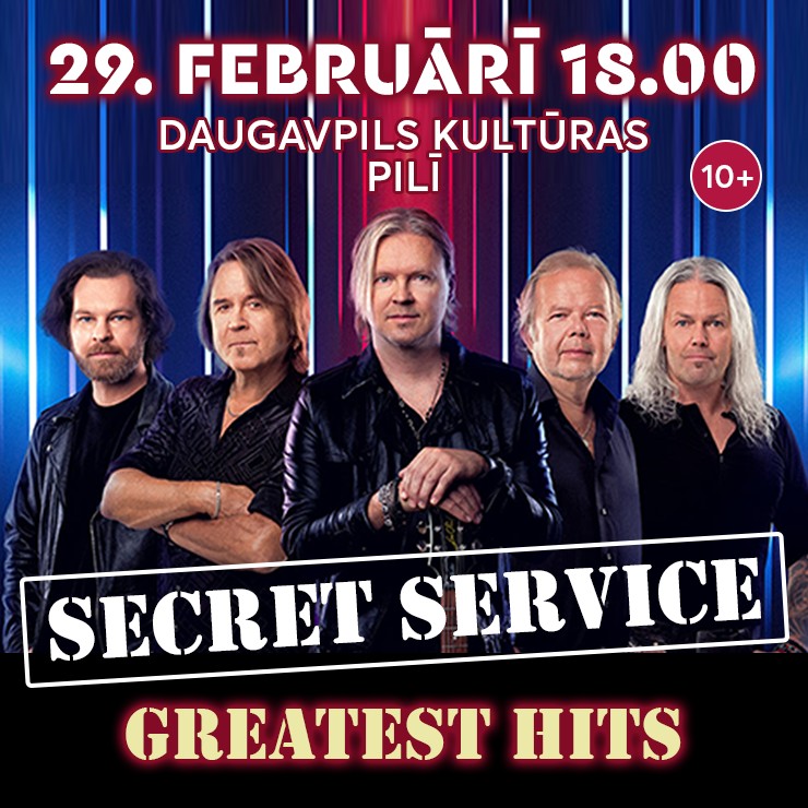 Izrādes "SECRET SERVICE - Greatest Hits Tour 2024" attels