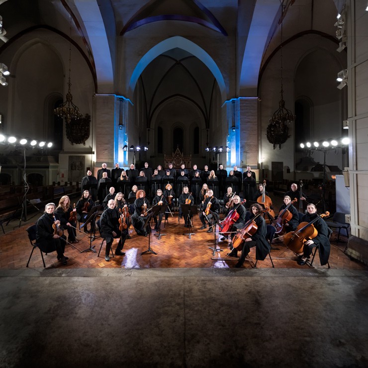 Galerijas bilde 1: Latvijas Radio koris un Sinfonietta Rīga  Lielajā Piektdienā