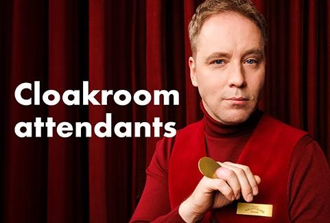 Image of the event "Cloakroom attendants"
