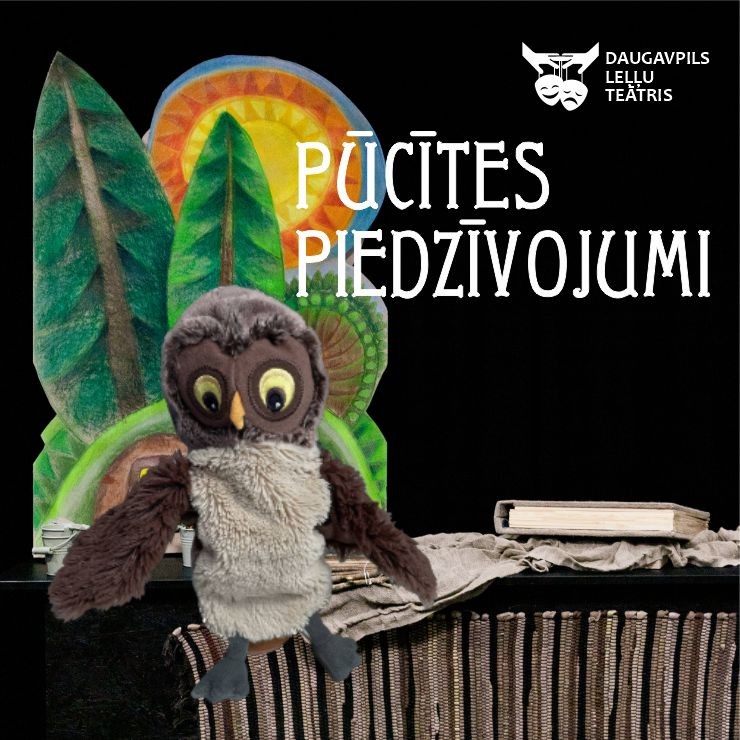 Izrādes "Pūcītes piedzīvojumi" attels