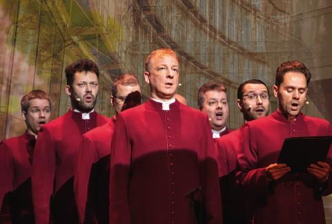 Izrādes "GREGORISKIE DZIEDĀJUMI LIELDIENĀS. SCHOLA CANTORUM RIGA" attels