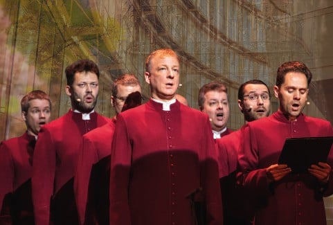 Izrādes "GREGORISKIE DZIEDĀJUMI LIELDIENĀS. SCHOLA CANTORUM RIGA" attels