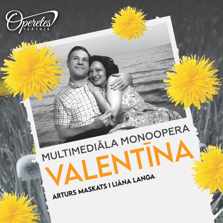 Izrādes "Multimediāla monoopera VALENTĪNA" attels