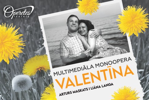 Izrādes "Multimediāla monoopera VALENTĪNA" attels