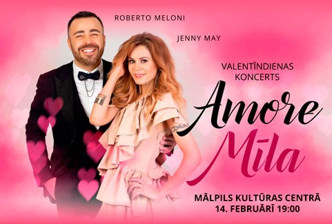 Izrādes "Amore Mīla" attels