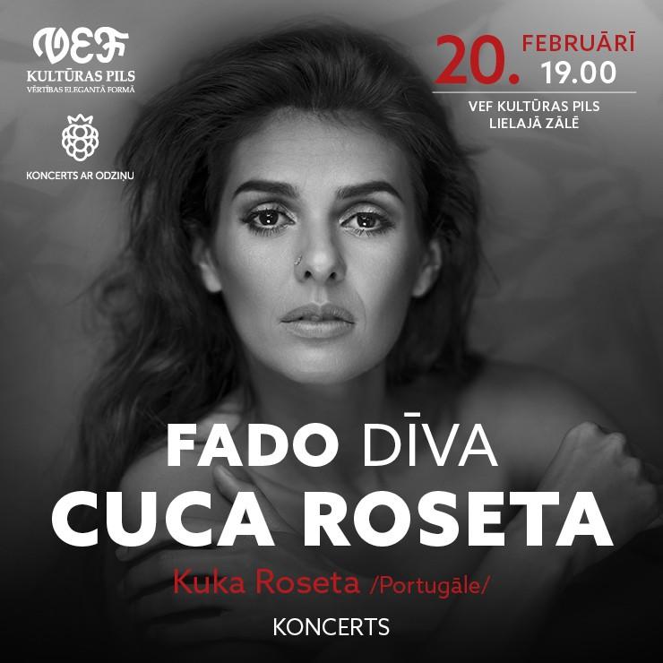 Izrādes "Fado dīvas CUCA ROSETA koncerts" attels