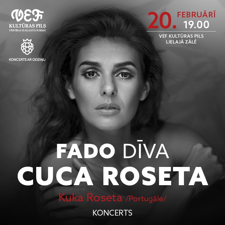 Izrādes "Fado dīvas CUCA ROSETA koncerts" attels