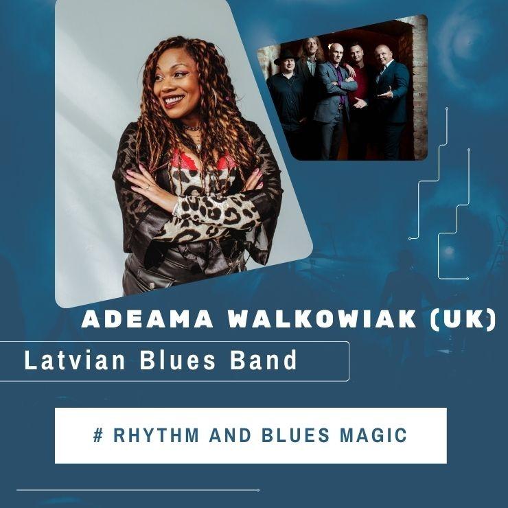 Izrādes "Latvian Blues Band & Adeama Walkowiak koncertā #Rhythm And Blues Magic" attels