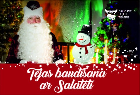 Izrādes "Tējas baudīšana ar Ziemassvētku vecīti" attels