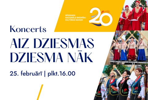 Izrādes "Koncerts “Aiz dziesmas dziesma nāk”" attels
