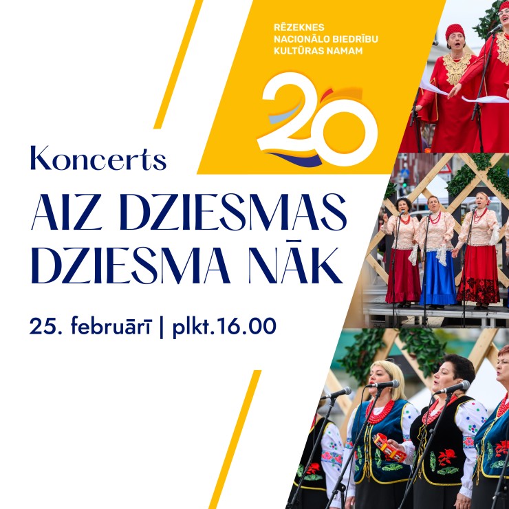 Izrādes "Koncerts “Aiz dziesmas dziesma nāk”" attels