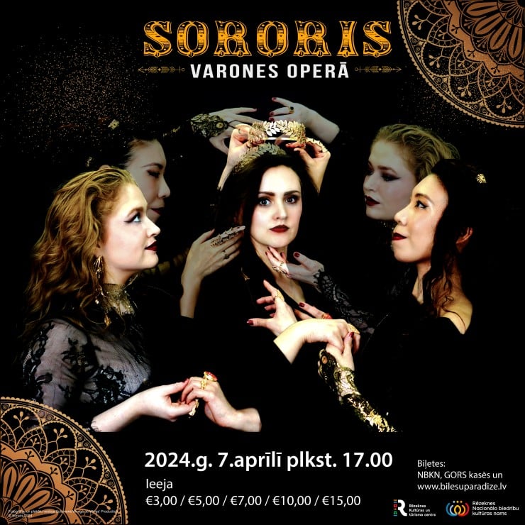 Izrādes "Koncerts “Sororis” varones operā" attels