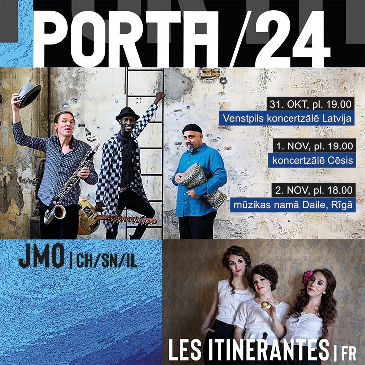 Izrādes "PORTA 24 | Les Itinérantes | JMO" attels