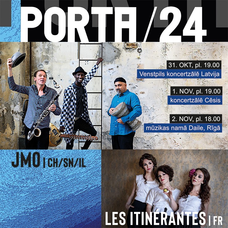 Izrādes "PORTA 24 | Les Itinérantes | JMO" attels