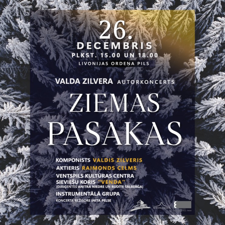 Izrādes "Valda Zilvera autorkoncerts "Ziemas pasakas"" attels