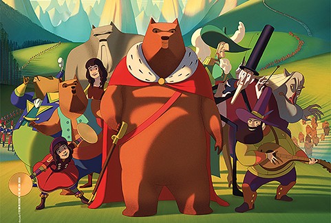 Izrādes "KINO/Pilnmetrāžas animācijas filma /Slavenais lāču iebrukums Sicīlijā" attels
