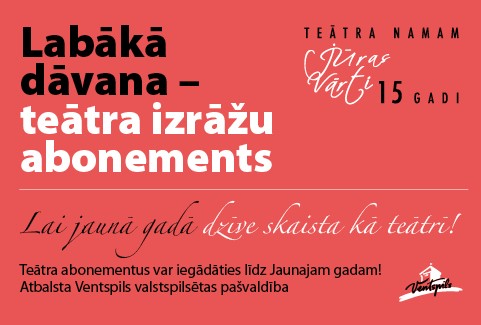 Izrādes "Teātra abonements JŪRAS VĀRTI 24" attels