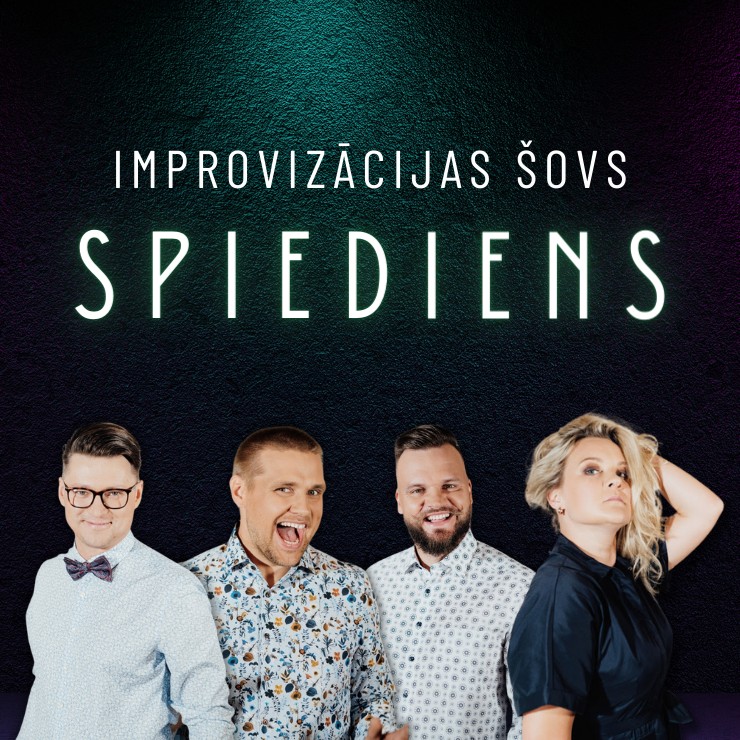 Izrādes "Improvizācijas teātra SPIEDIENS izrāde | ŠOVS SPIEDIENS" attels