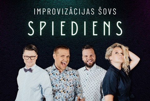 Izrādes "Improvizācijas teātra SPIEDIENS izrāde | ŠOVS SPIEDIENS" attels