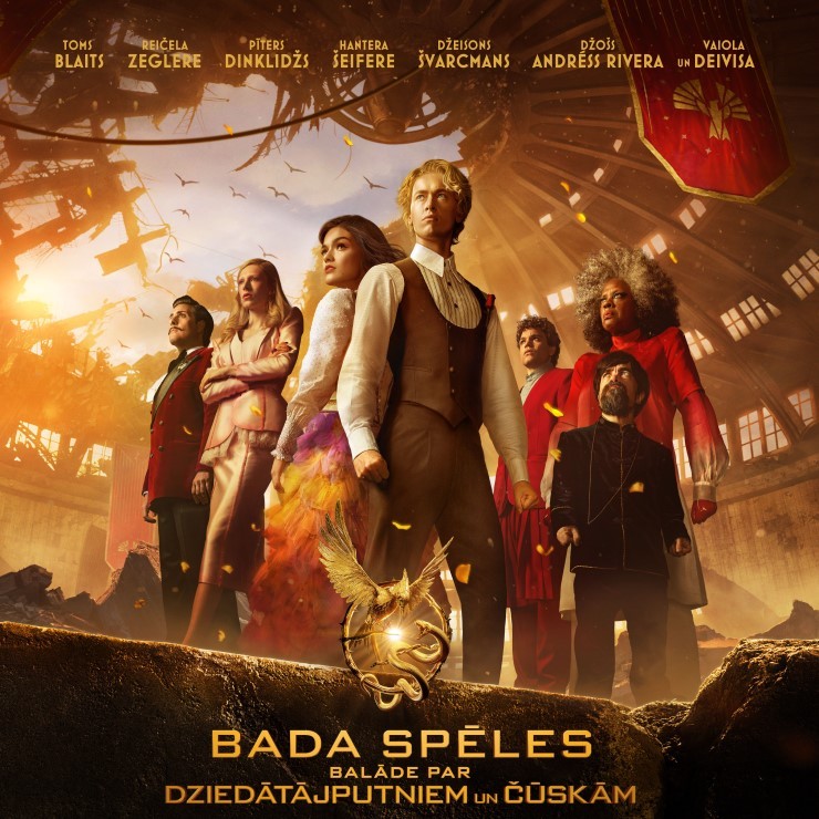 Izrādes "Kinoseanss / BADA SPĒLES: BALĀDE PAR DZIEDĀTĀJPUTNIEM UN ČŪSKĀM" attels