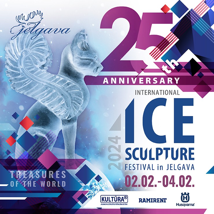 Image of the event "25. Starptautiskais Ledus skulptūru festivāls Jelgavā"