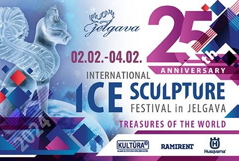 Image of the event "25. Starptautiskais Ledus skulptūru festivāls Jelgavā"