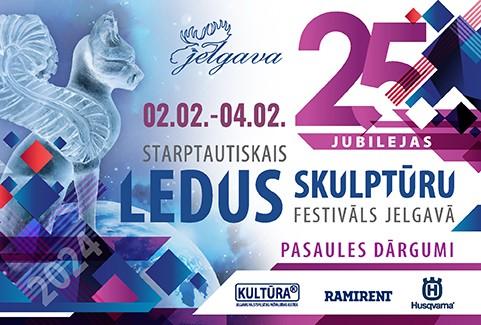 Izrādes "25. Starptautiskais Ledus skulptūru festivāls Jelgavā" attels