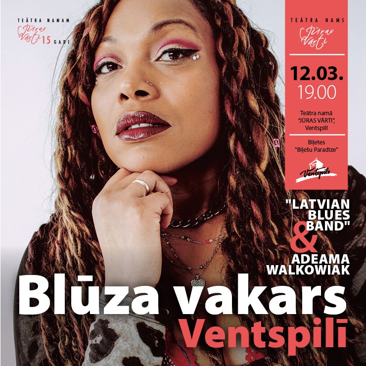 Izrādes "Latvian Blues Band un Adeama Valkovjaka" attels