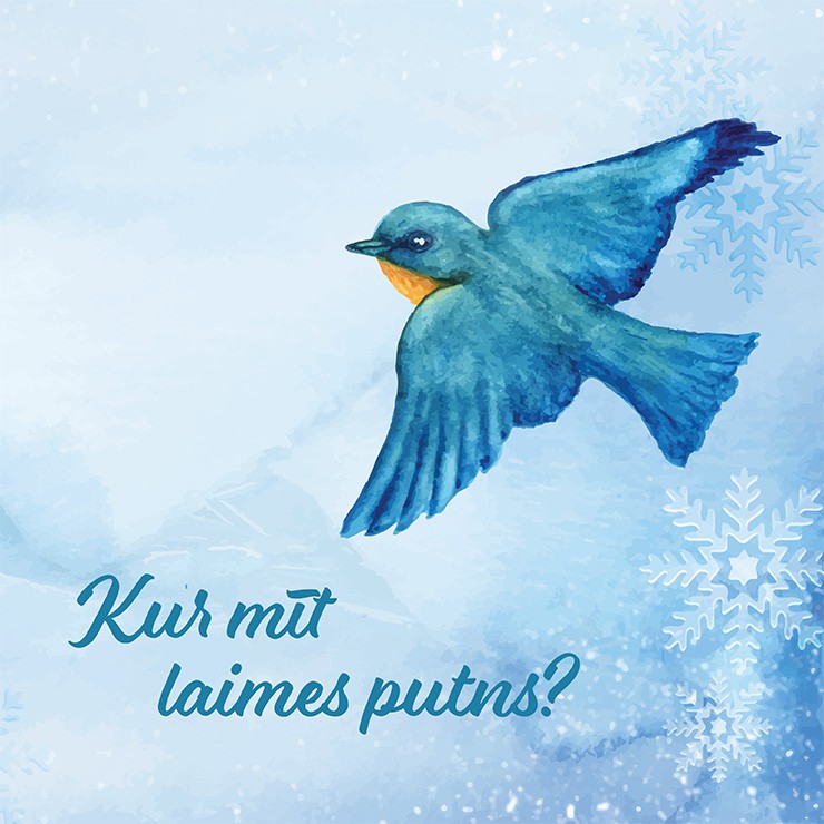 Izrādes "KUR MĪT LAIMES PUTNS? (Bērnu studija Arlekīns)" attels
