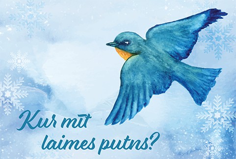 Izrādes "KUR MĪT LAIMES PUTNS? (Bērnu studija Arlekīns)" attels