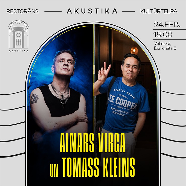 Izrādes "Ainars Virga un Tomass Kleins" attels