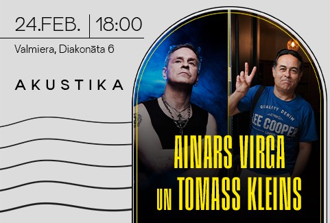 Izrādes "Ainars Virga un Tomass Kleins" attels