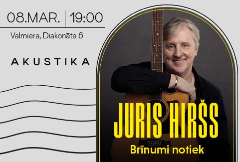 Izrādes "Juris Hiršs “Brīnumi notiek”" attels