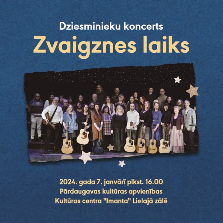 Izrādes "Dziesminieku koncerts “Zvaigznes laiks”" attels
