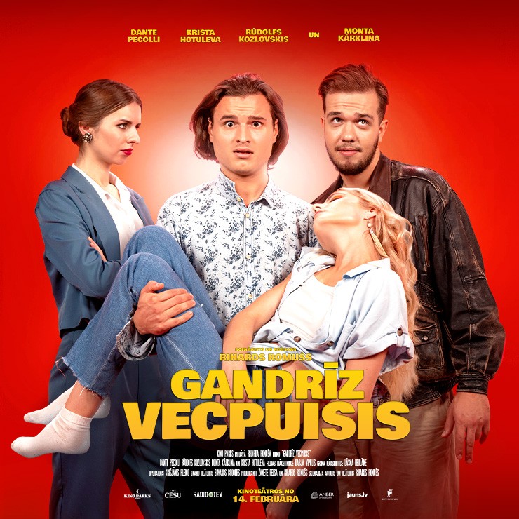 Izrādes "Spēlfilma GANDRĪZ VECPUISIS" attels