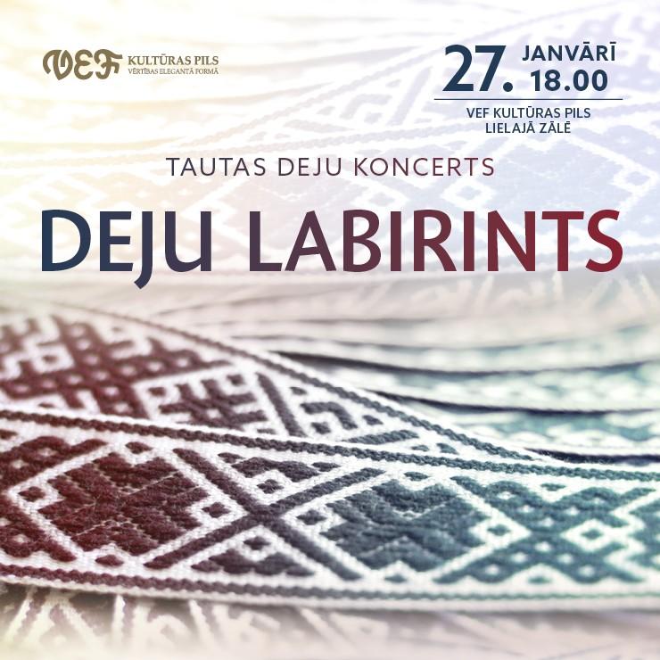 Izrādes "Tautas deju koncerts DEJU LABIRINTS" attels