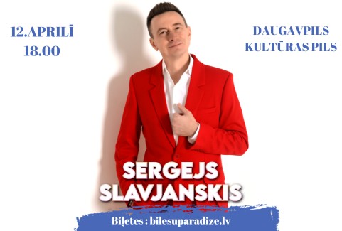 Izrādes "SERGEJS SLAVJANSKIS | Daugavpilī" attels