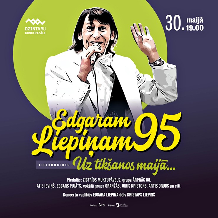 Izrādes "Edgaram Liepiņam 95 / jubilejas lielkoncerts / “Uz tikšanos maijā”" attels