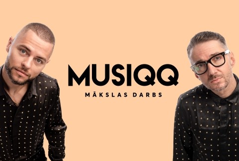 Izrādes "MUSIQQ koncerts MĀKSLAS DARBS" attels
