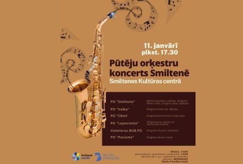 Izrādes "Pūtēju orķestru koncerts Smiltenē" attels