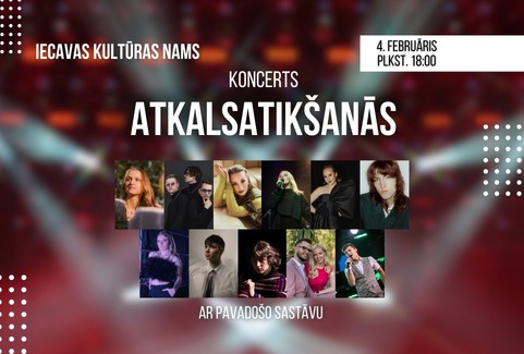 Izrādes "Koncerts / Atkalsatikšanās" attels