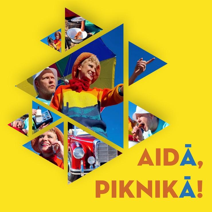 Izrādes "Aidā, piknikā!" attels