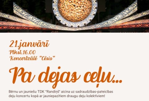 Izrādes "Deju koncerts / Pa dejas ceļu..." attels