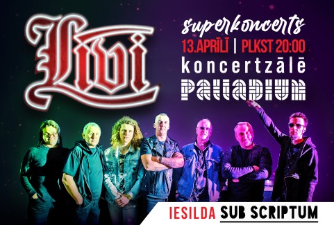 Izrādes "LĪVI - SUPERKONCERTS PALLADIUM" attels