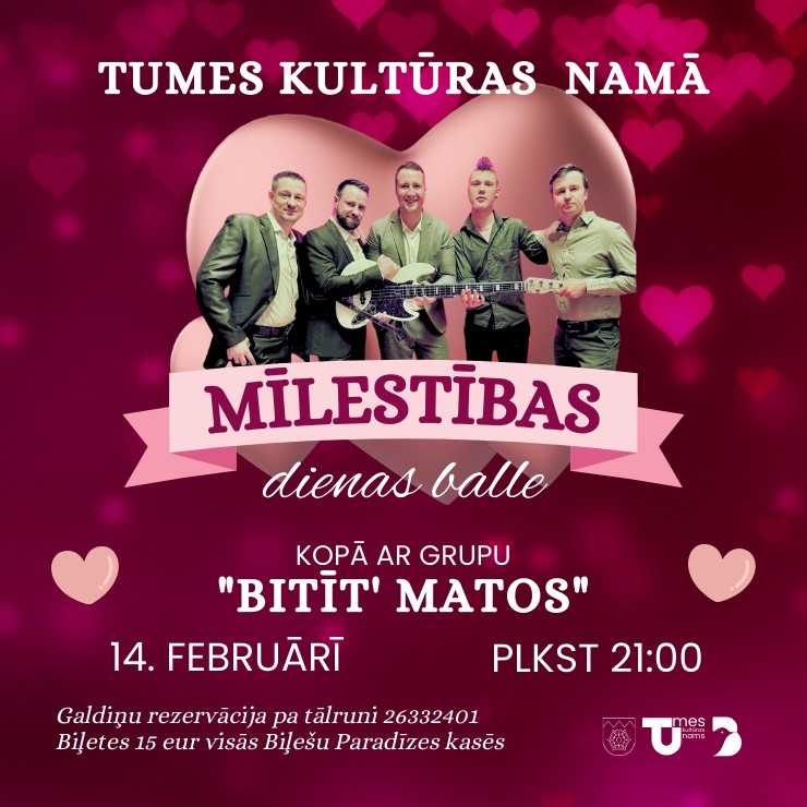 Izrādes "Mīlestības dienas balle" attels