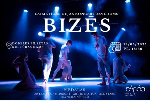 Izrādes "Laikmetīgās dejas koncertuzvedums BIZĒS" attels